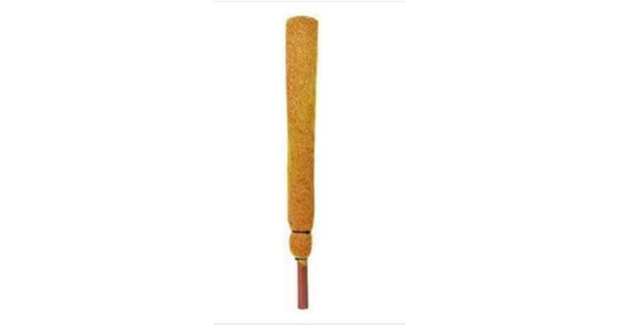 Coco Mulch Stick Single Piece Support Stake For Indoor & Outdoor Plants