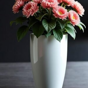 DukanRoad Tower Pot Plant 14 Inch Flower Pots for Home Office Garden Balcony Terrace Plant Container