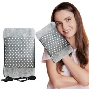 DukanRoad Hot Water Bag Heating Bag Gel hot Water Bag hot bags for pain relief hot water bags electric hot pack heat pad electric for pain relief electric heating pad for back pain Men & Women with Charging Cord (Multicolour)